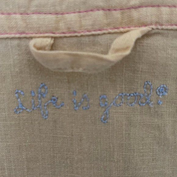 Life is Good, Ladies' Button Up Shirt, Short Sleeve, XL - Picture 4 of 7